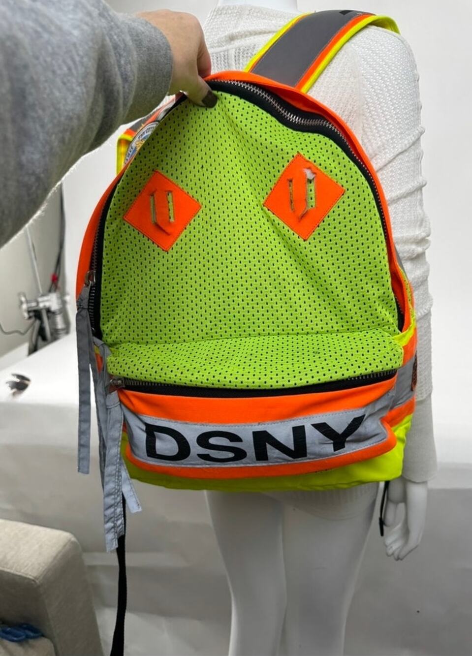 Men's Heron Preston 2017 DSNY Collab Superintendent Backpack